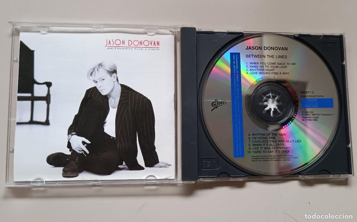 CDs de m&uacute;sica: Jason Donovan - Between The Lines - CD - 1990 - - Foto 2