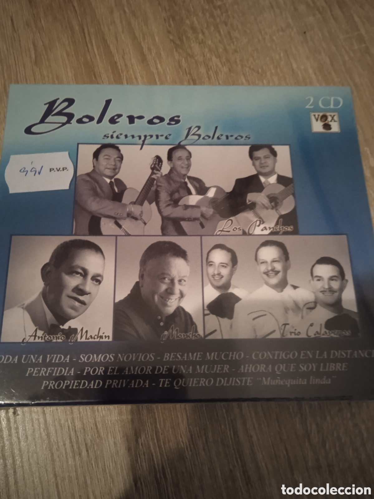 CDs de m&uacute;sica: Boleros siempre boleros. - Foto 1