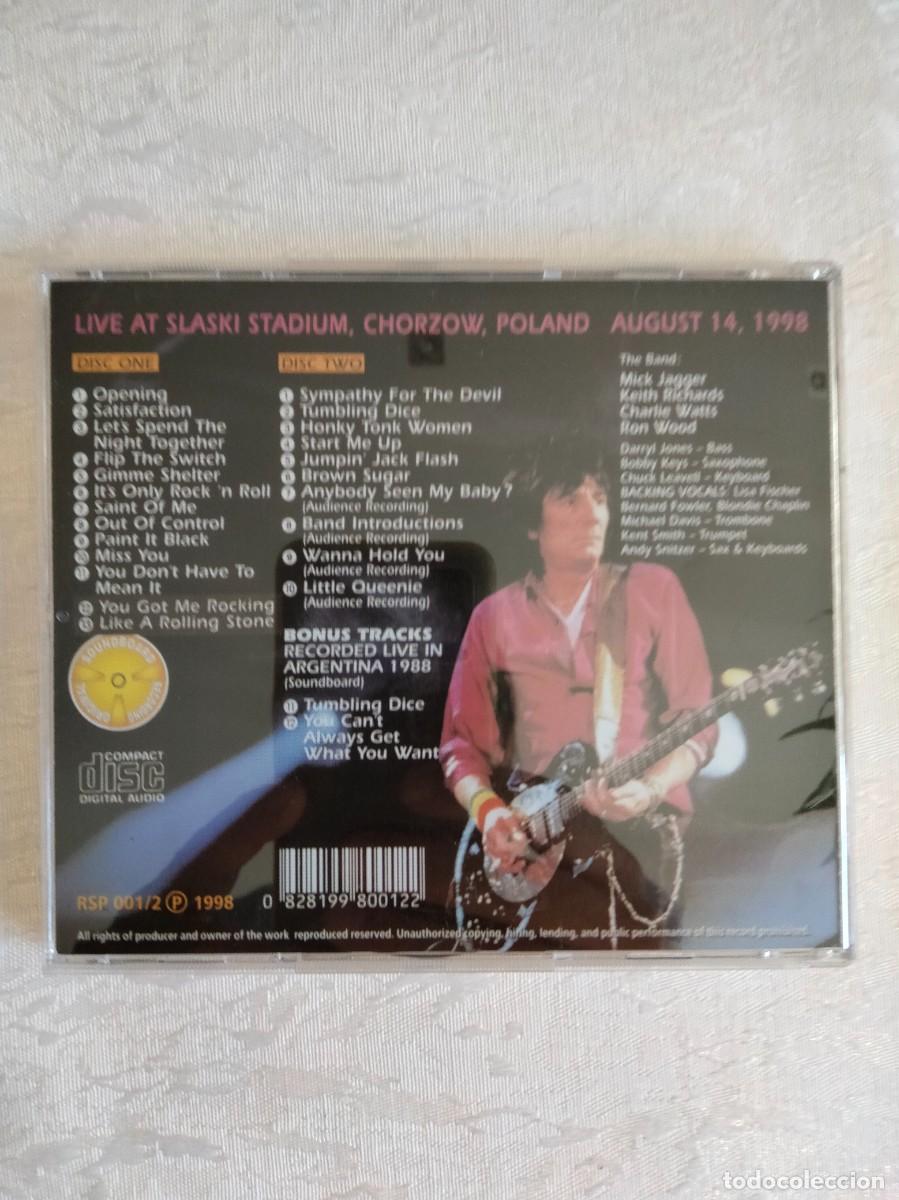 CDs de m&uacute;sica: THE ROLLING STONES - Poland 98 (2 cd) - Foto 2