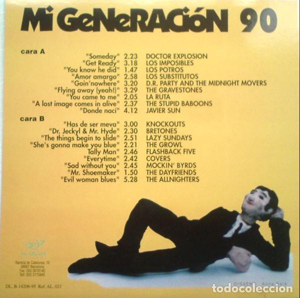 CDs de m&uacute;sica: Doctor Explosion y otros - MI generaci&oacute;n 90 - Foto 2