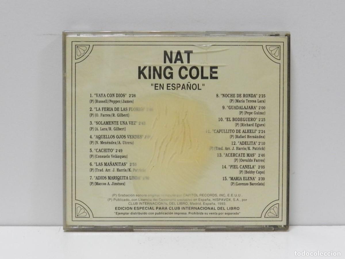 CDs de m&uacute;sica: DISCO CD. Nat King Cole - Los 60 De Los 60. COMPACT DISC. - Foto 2