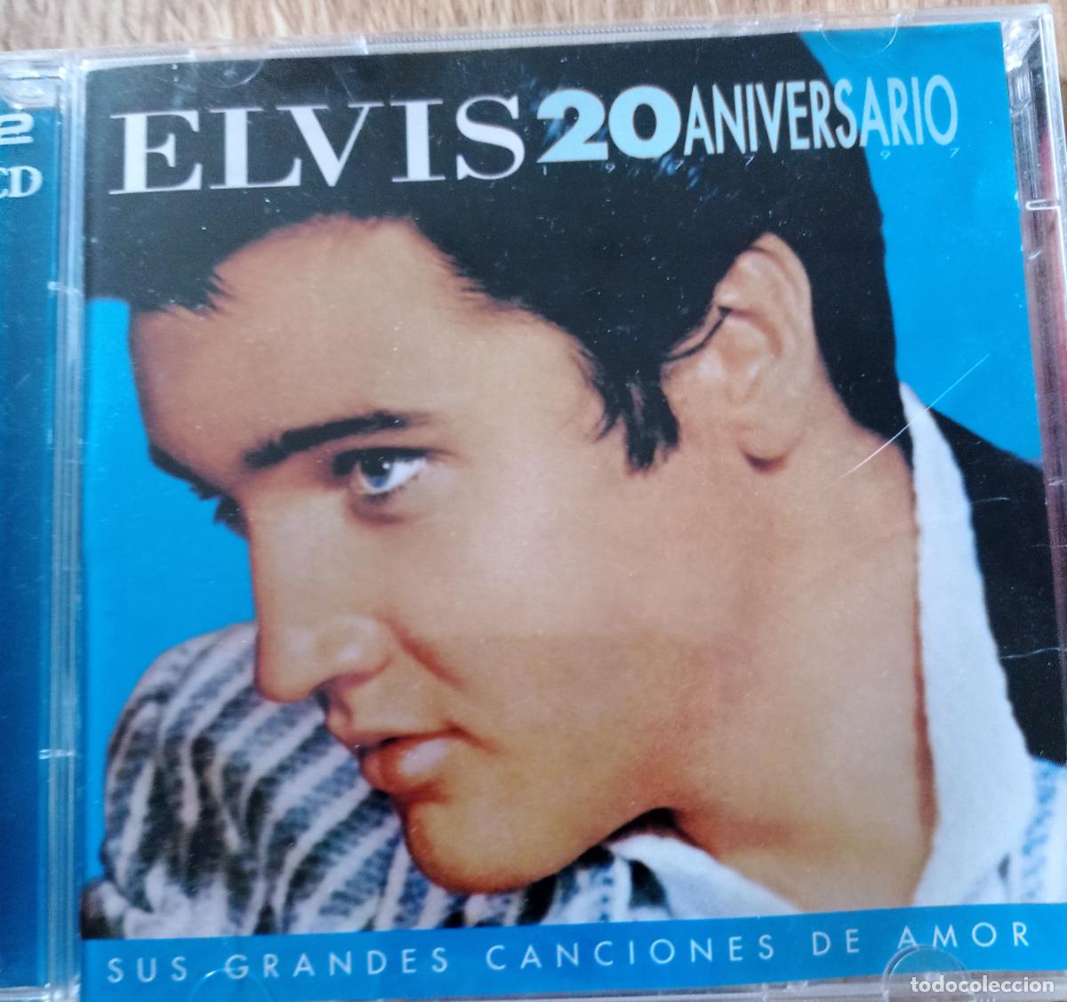 CDs de m&uacute;sica: CD ELVIS PRESLEY 20 ANIVERSARIO - 2 CD - Foto 1