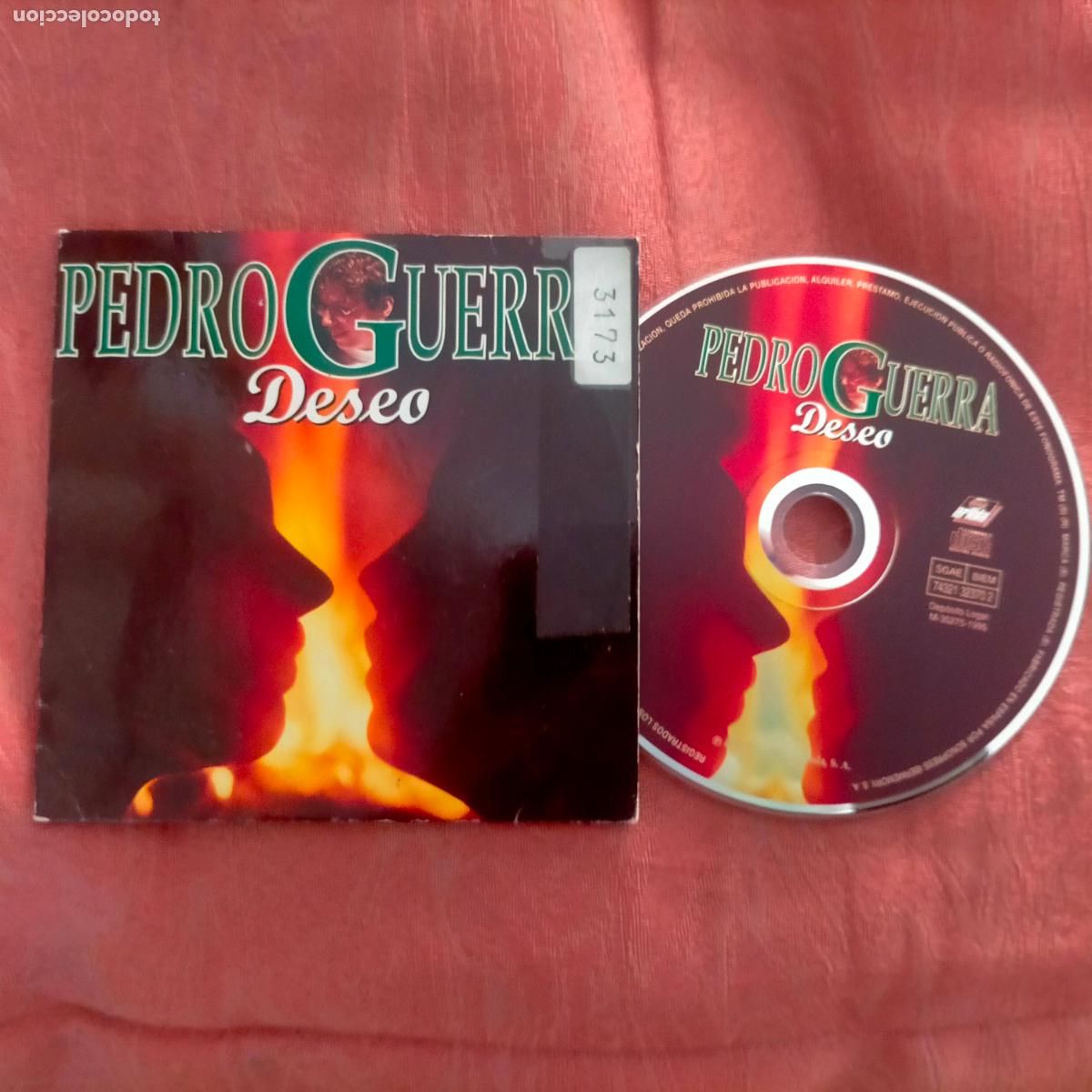 CDs de m&uacute;sica: cd single promocional pedro guerra - Foto 1