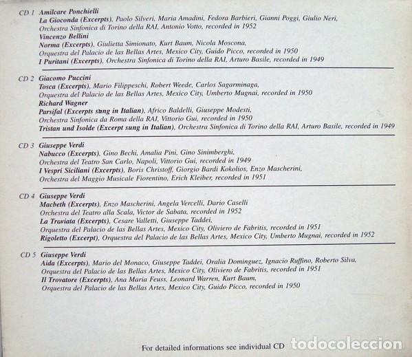CDs de m&uacute;sica: MARIA CALLAS VIVA DIVA - 5 CD - Foto 2