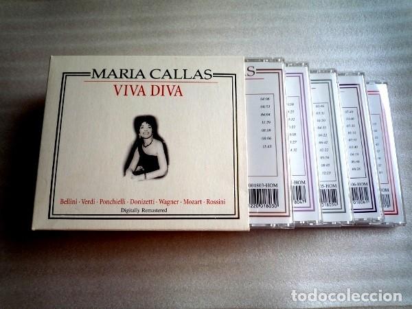 CDs de m&uacute;sica: MARIA CALLAS VIVA DIVA - 5 CD - Foto 3
