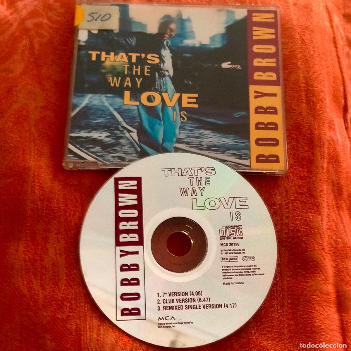 CDs de m&uacute;sica: cd single promocional BOBBY BROWN - Foto 1
