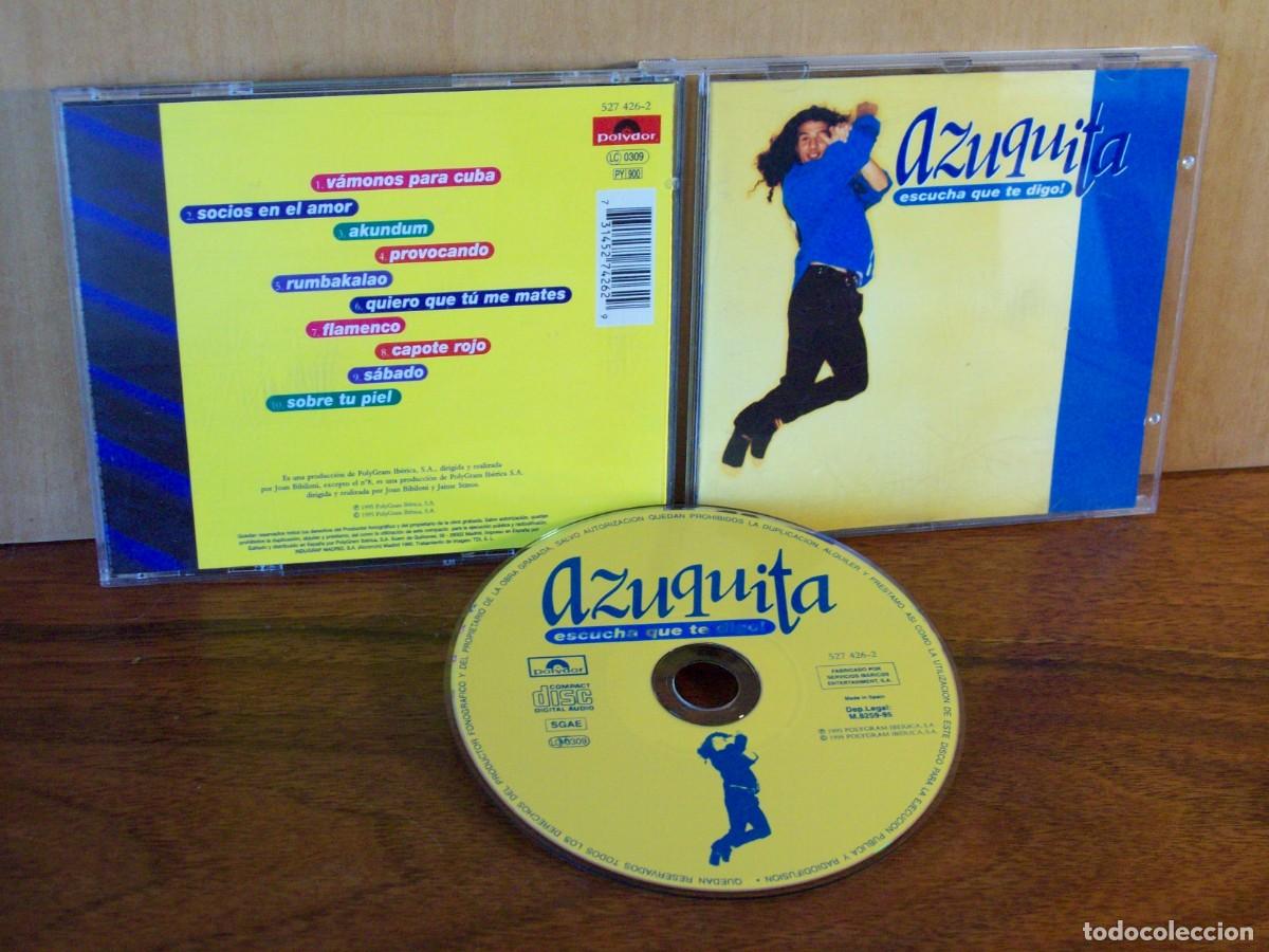 CDs de m&uacute;sica: AZUQUITA - ESCUCHA QUE TE DIGO - CD - Foto 1