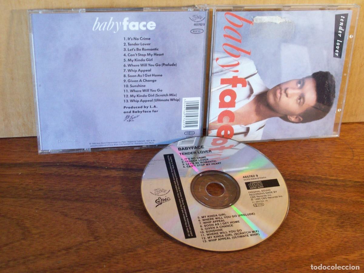 CDs de m&uacute;sica: BABY FACE - TENDER LOVER - CD - Foto 1