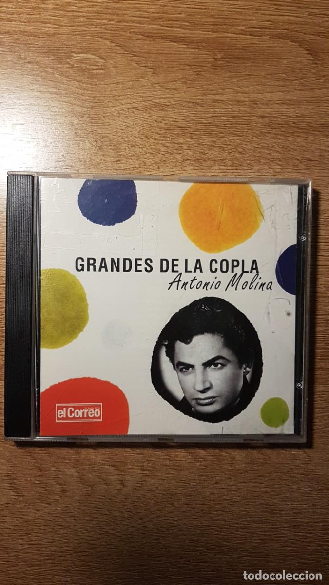 CDs de m&uacute;sica: CD GRANDES DE LA COPLA. ANTONIO MOLINA - Foto 1