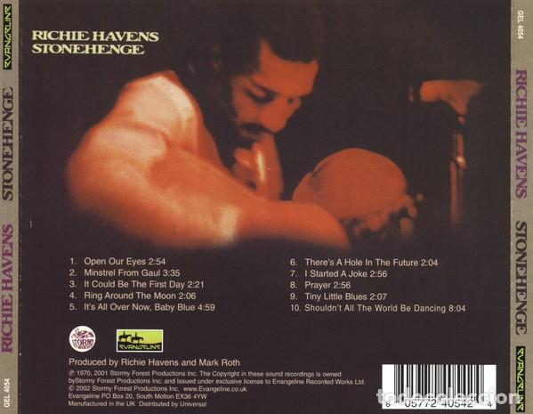 CDs de m&uacute;sica: Richie Havens - Stonehenge - Foto 2