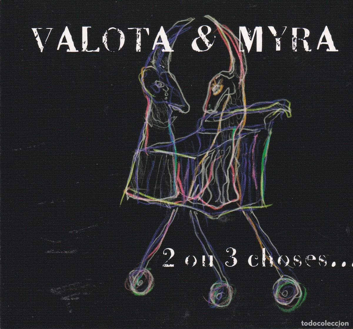 CDs de m&uacute;sica: Valota & Myra - 2 ou 3 choses - Foto 1
