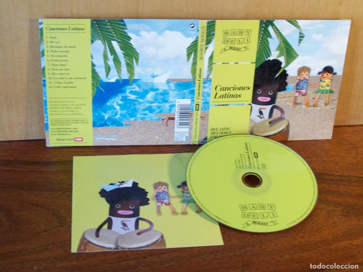 CDs de m&uacute;sica: BABY DELI - CANCIONES LATINAS - CD DIGIPACK CON LIBRETO FABRICADO EN EU
