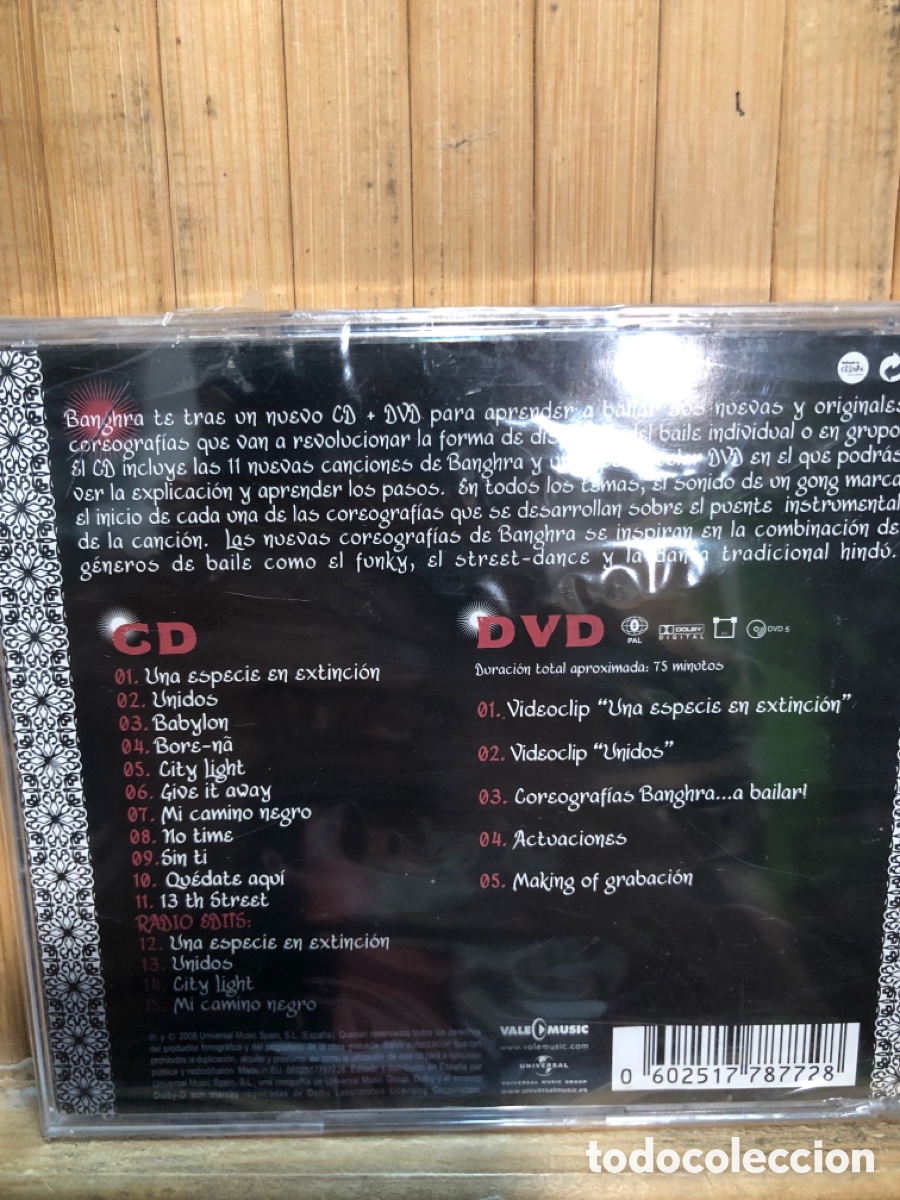 CDs de m&uacute;sica: BANGHRA A Bailar ! CD + DVD PRECINTADO - Foto 2