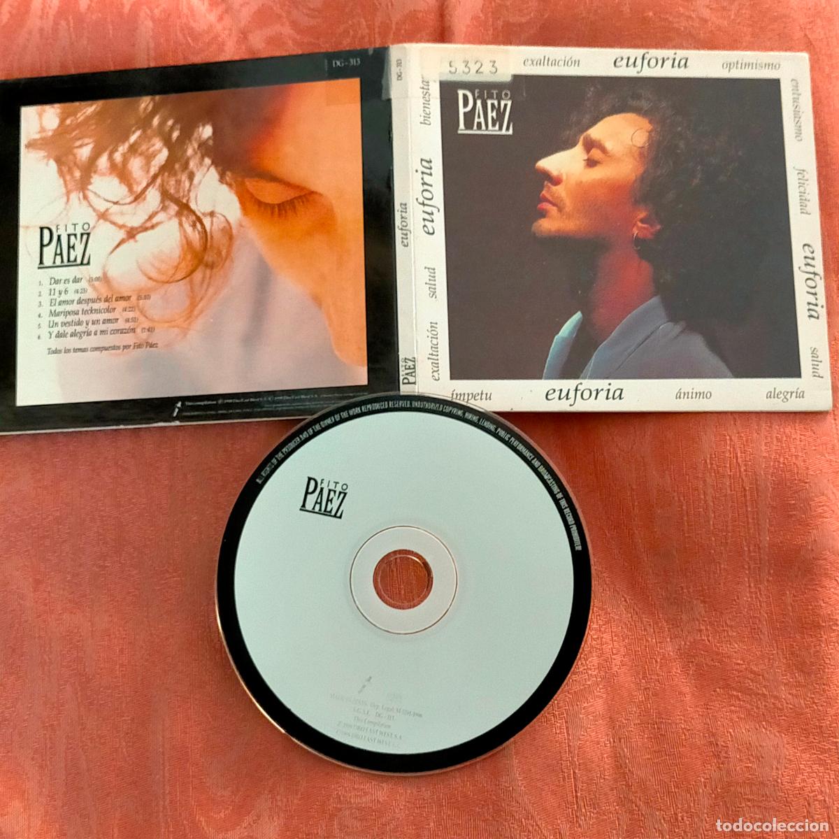 CDs de m&uacute;sica: CD FITO PAEZ - EUFORIA (CD) - Foto 1