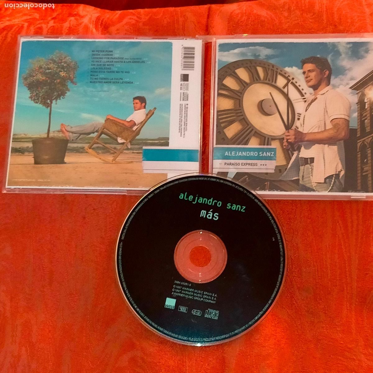 CDs de m&uacute;sica: CD ALBUM ALEJANDRO SANZ - Foto 1