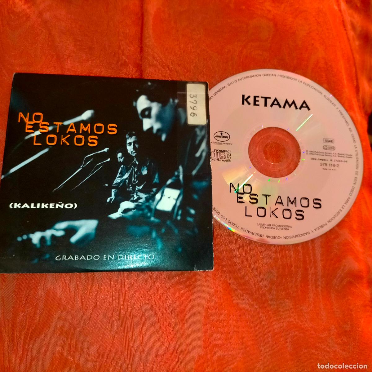 CDs de m&uacute;sica: CD SINGLE PROMOCIONAL KETAMA - Foto 1