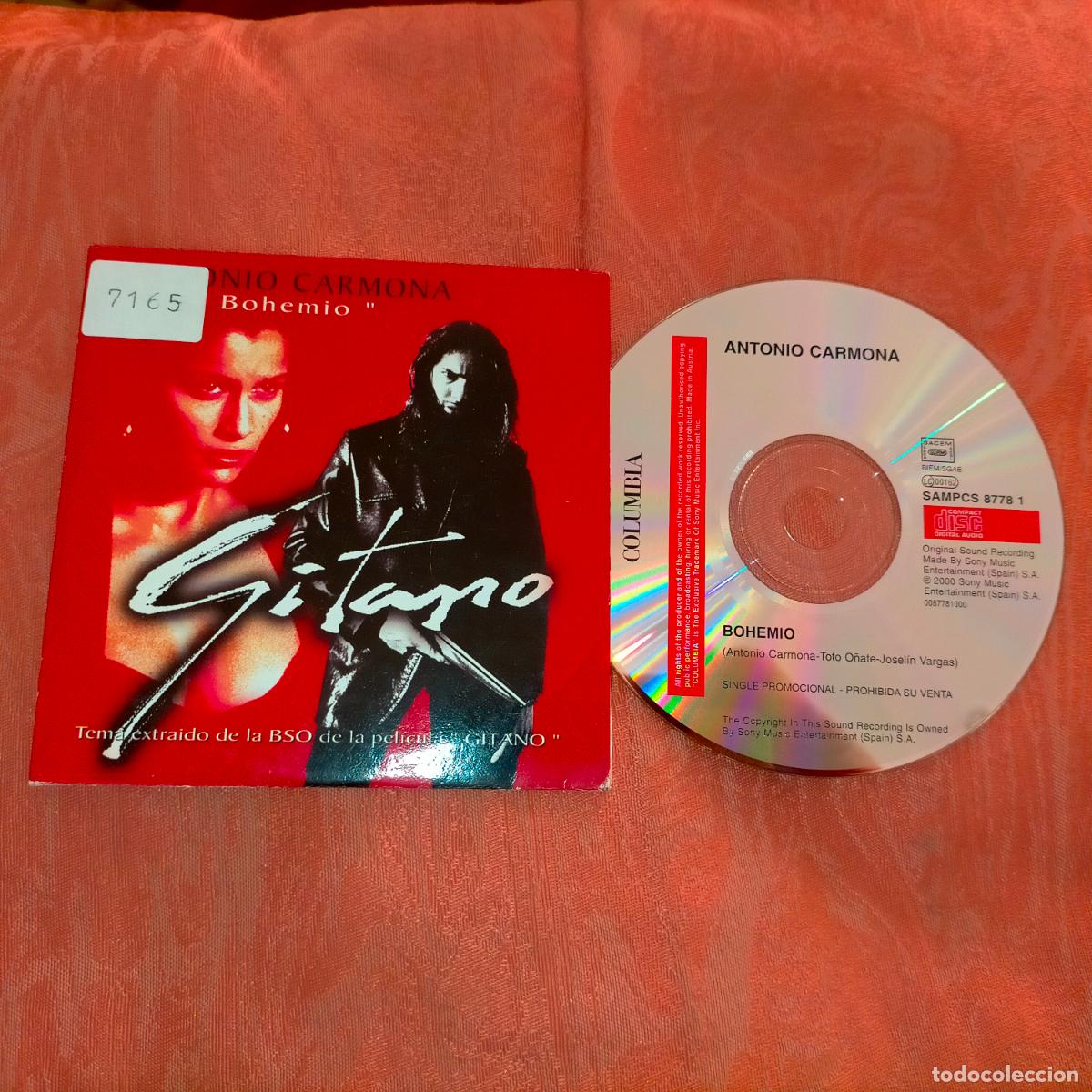 CDs de m&uacute;sica: CD SINGLE ANTONIO CARMONA - Foto 1