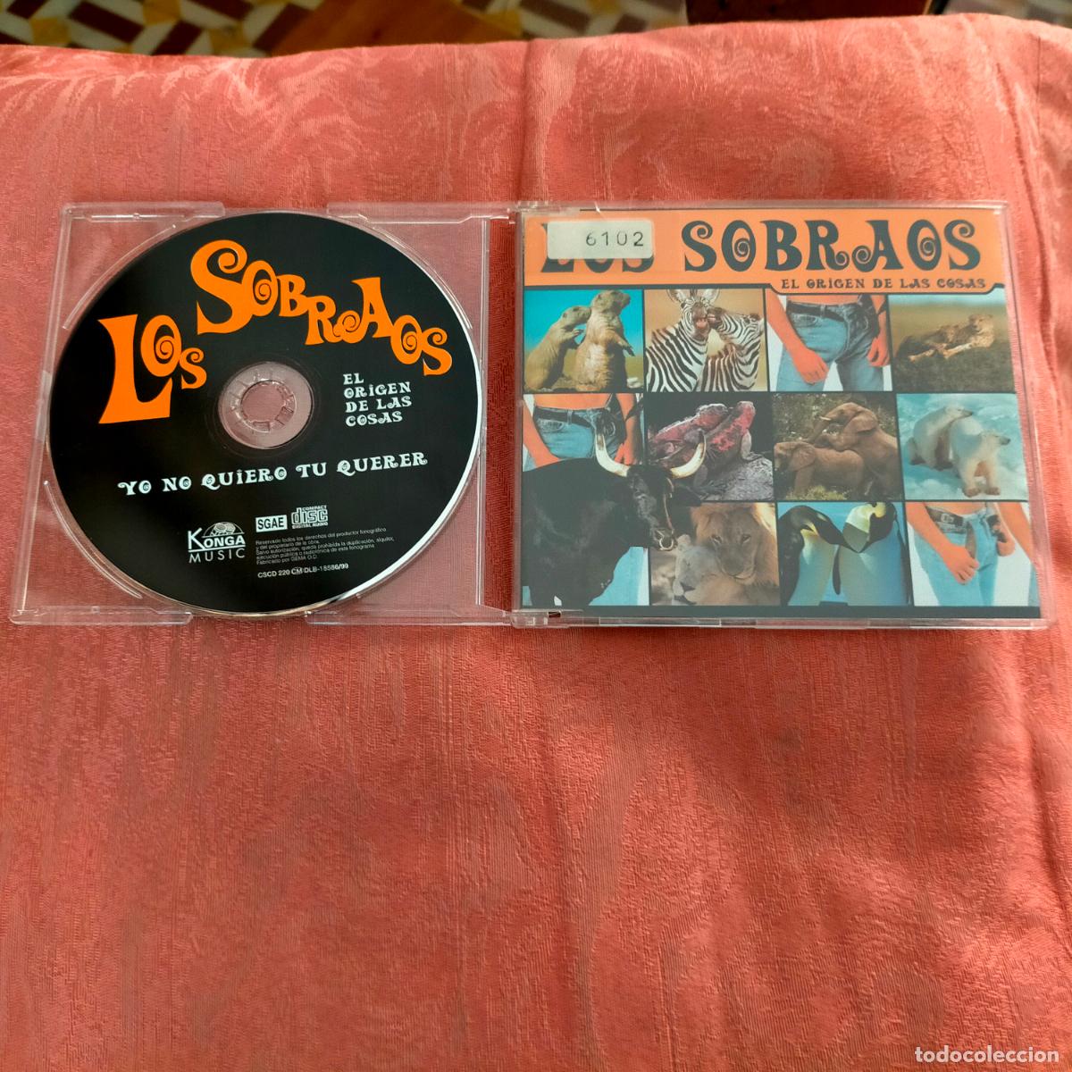 CDs de m&uacute;sica: CD single promocional los sobraos - Foto 1