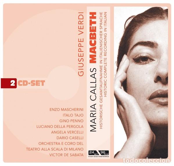 CDs de m&uacute;sica: GIUSEPPE VERDI: MACBETH - MARIA CALLAS - 2 CD SET - Foto 1