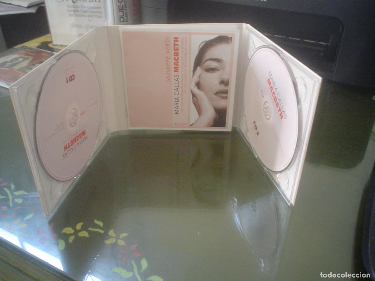 CDs de m&uacute;sica: GIUSEPPE VERDI: MACBETH - MARIA CALLAS - 2 CD SET - Foto 3