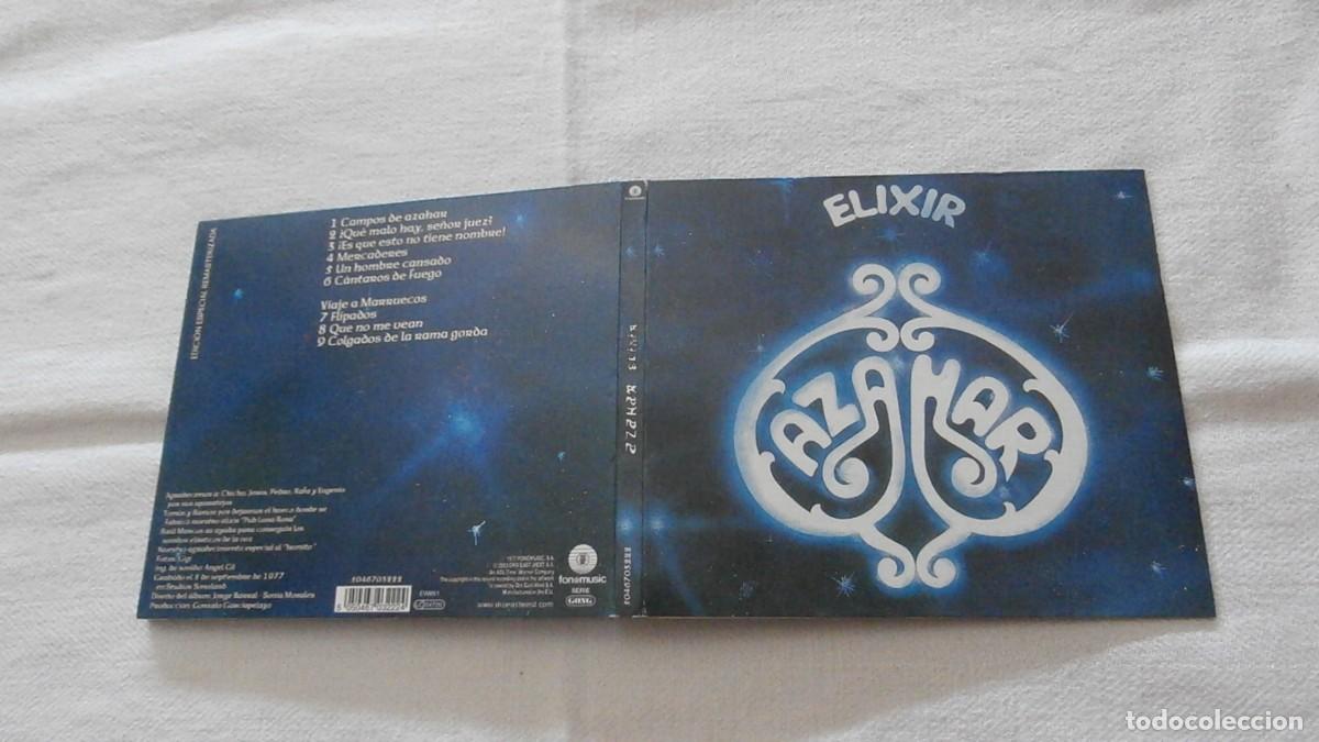 CDs de m&uacute;sica: AZAHAR CD. ELIXIR (2003) EDICION ESPECIAL REMASTERIZADA - COMO NUEVO - - Foto 1