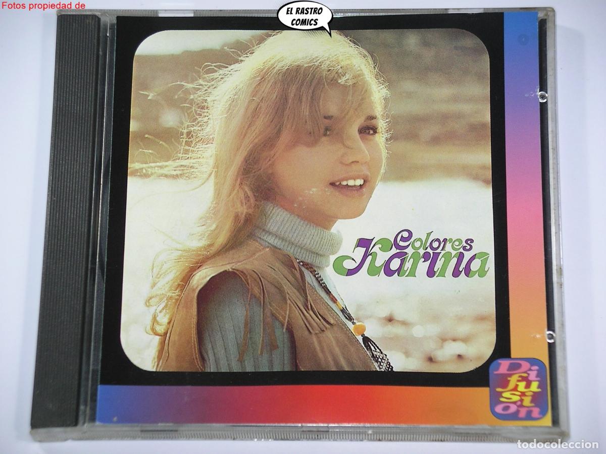 CDs de m&uacute;sica: Karina, Colores, CD Difusi&oacute;n, Hispavox, 1994 - Foto 1