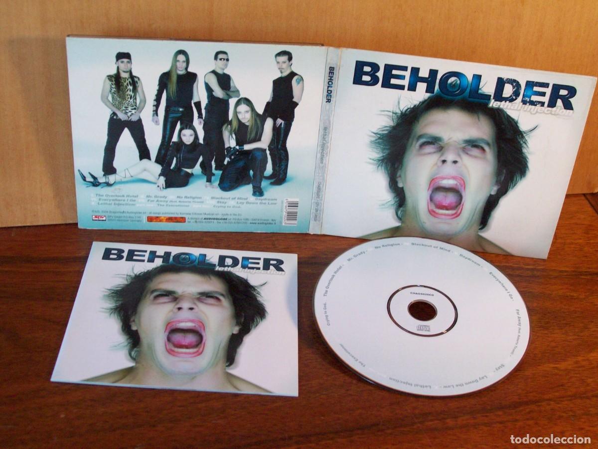 CDs de m&uacute;sica: BEHOLDER - LETHAL INJECTION - CD DIGIPACK CON LIBRETO - Foto 1