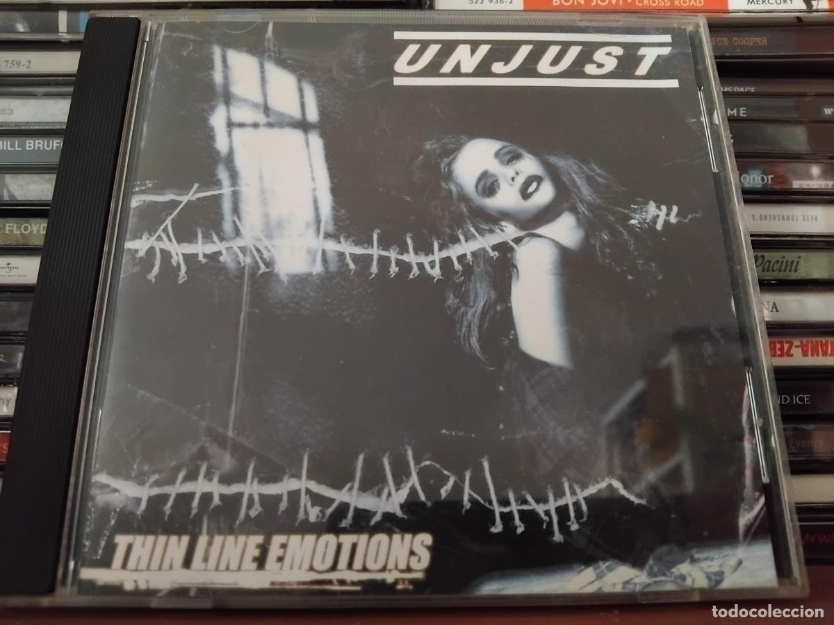CDs de m&uacute;sica: Unjust &lrm;&ndash; Thin Line Emotions-CD - Foto 1
