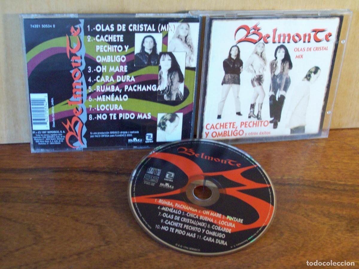 CDs de m&uacute;sica: BELMONTE - OLAS DE CRISTAL MIX - CACHETE Y OTROS EXITOS - CD - Foto 1