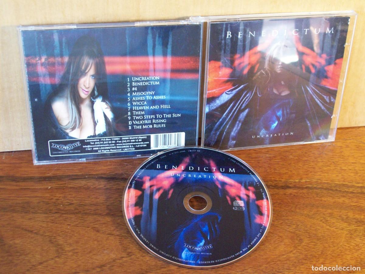 CDs de m&uacute;sica: BENEDICTUM - UNCREATION - CD - Foto 1