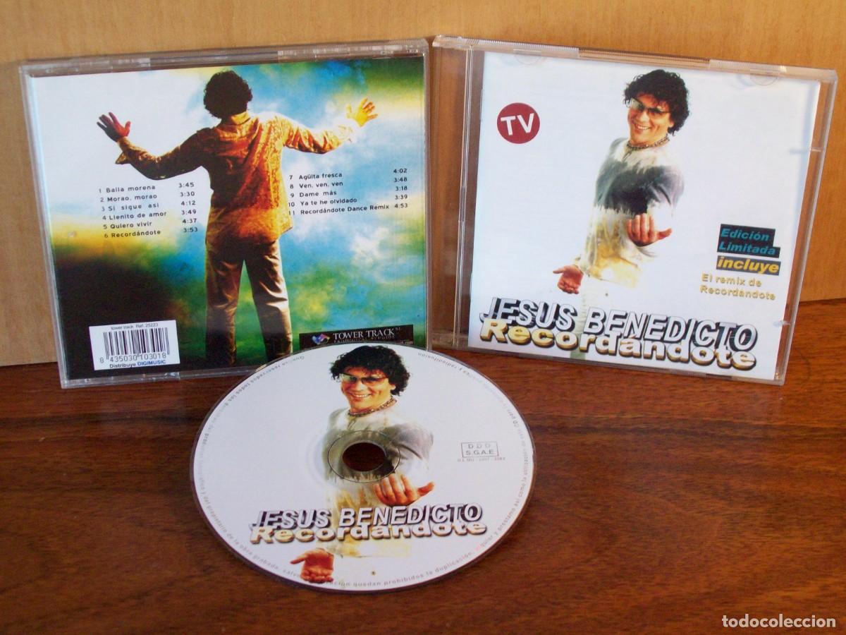 CDs de m&uacute;sica: JESUS BENEDICTO - RECORDANDOTE - CD EDICION LIMITADA - Foto 1