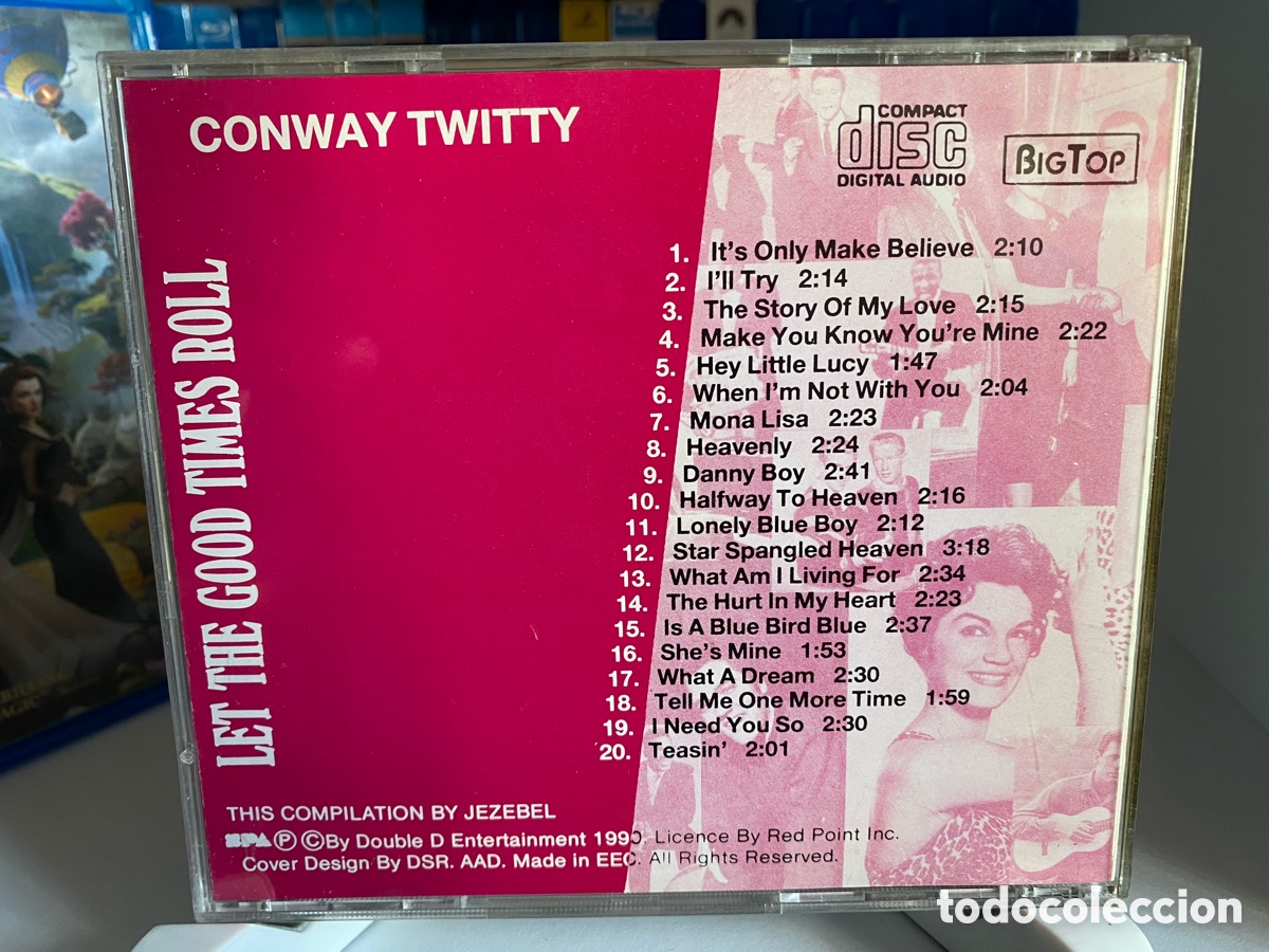 CDs de m&uacute;sica: Conway Twitty - Let The Good Times Roll (CD, Comp) - Foto 2