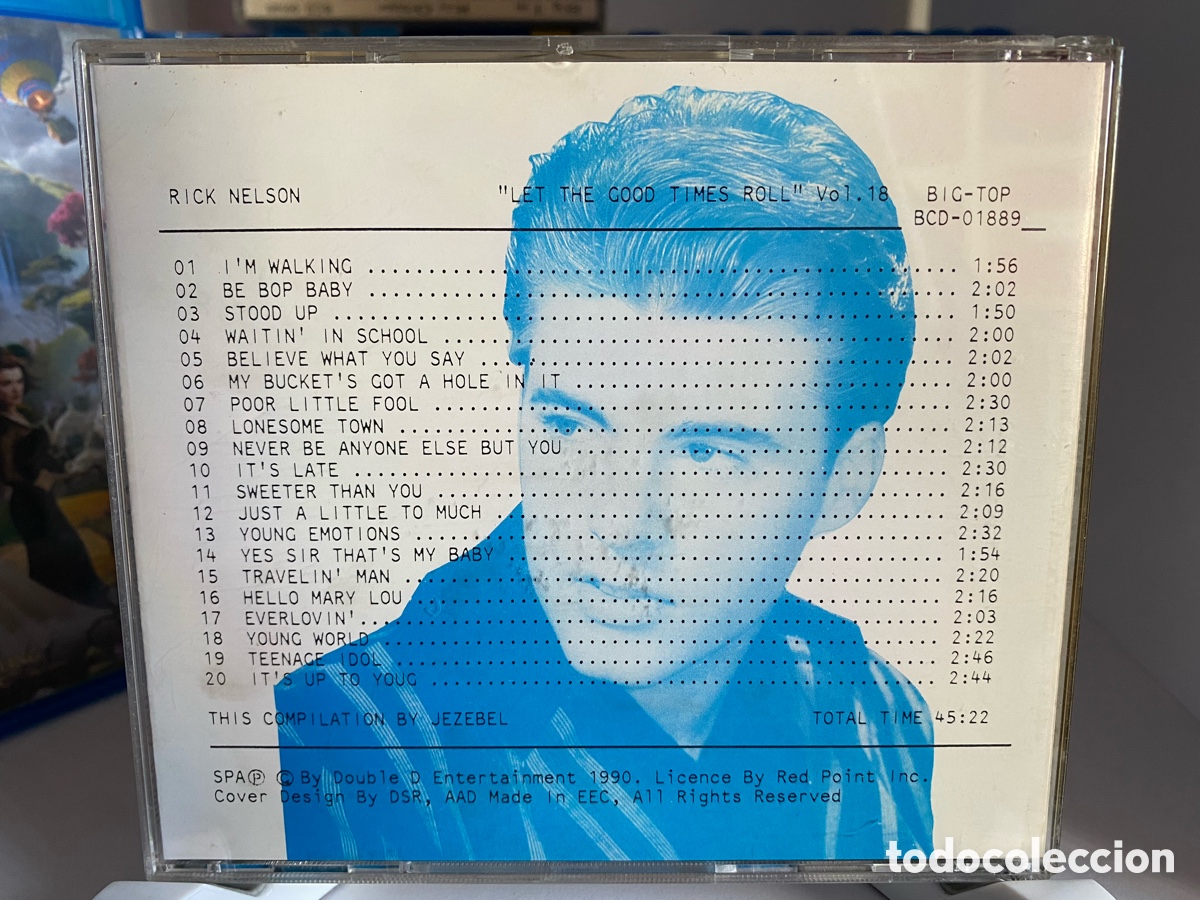 CDs de m&uacute;sica: Rick Nelson - Let The Good Times Roll (CD, Comp) - Foto 2