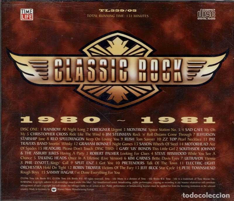 CDs de m&uacute;sica: 1980-1981. Classic Rock. 2 x CD - Foto 2