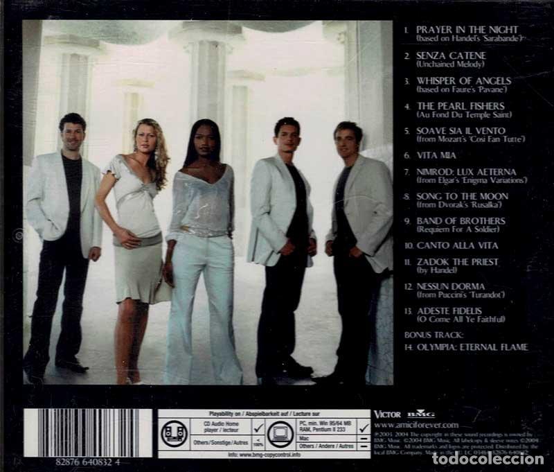CDs de m&uacute;sica: Amici Forever - The Opera Band. CD - Foto 2