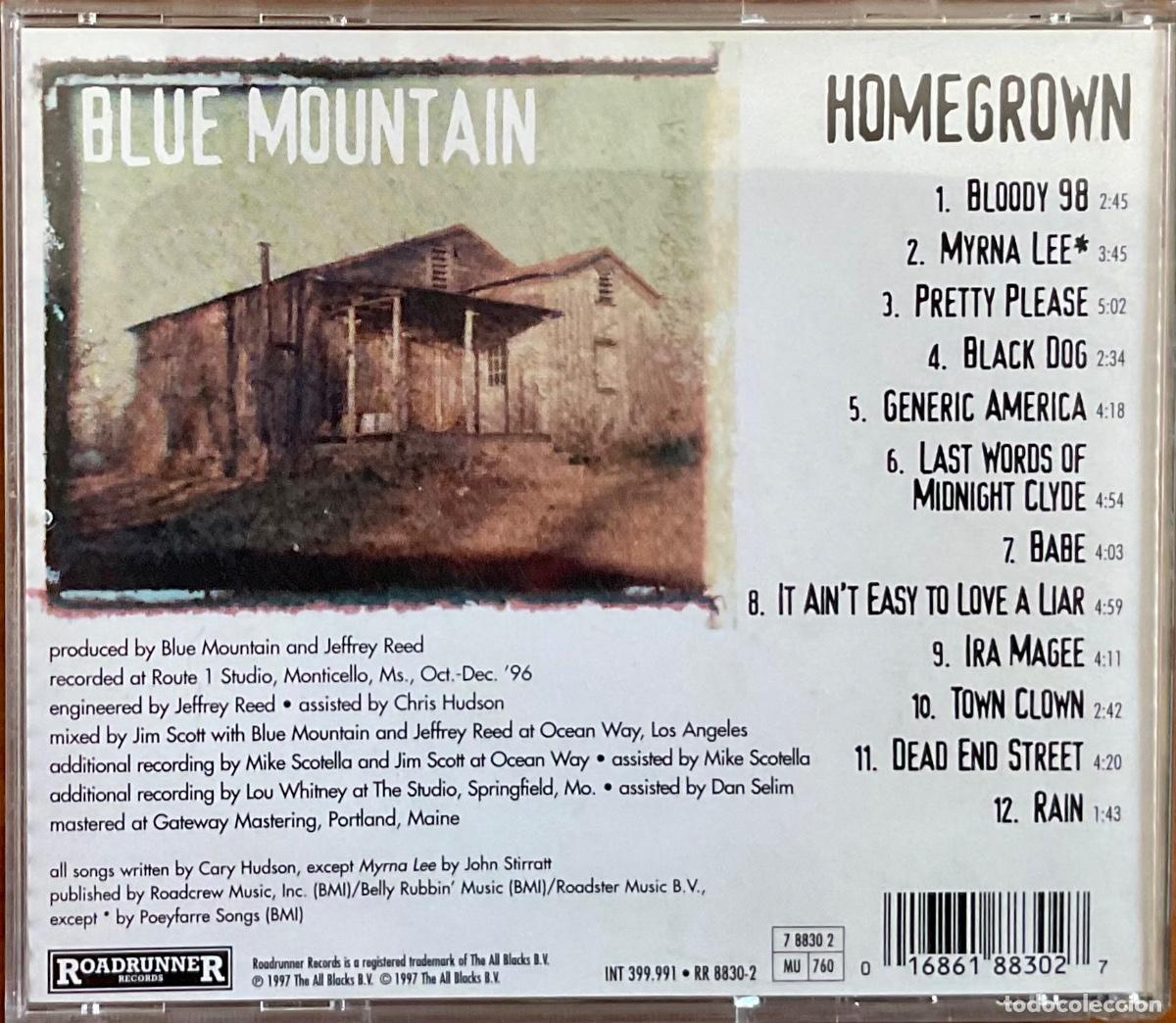 CDs de m&uacute;sica: BLUE MOUNTAIN - HOMEGROWN - Foto 2
