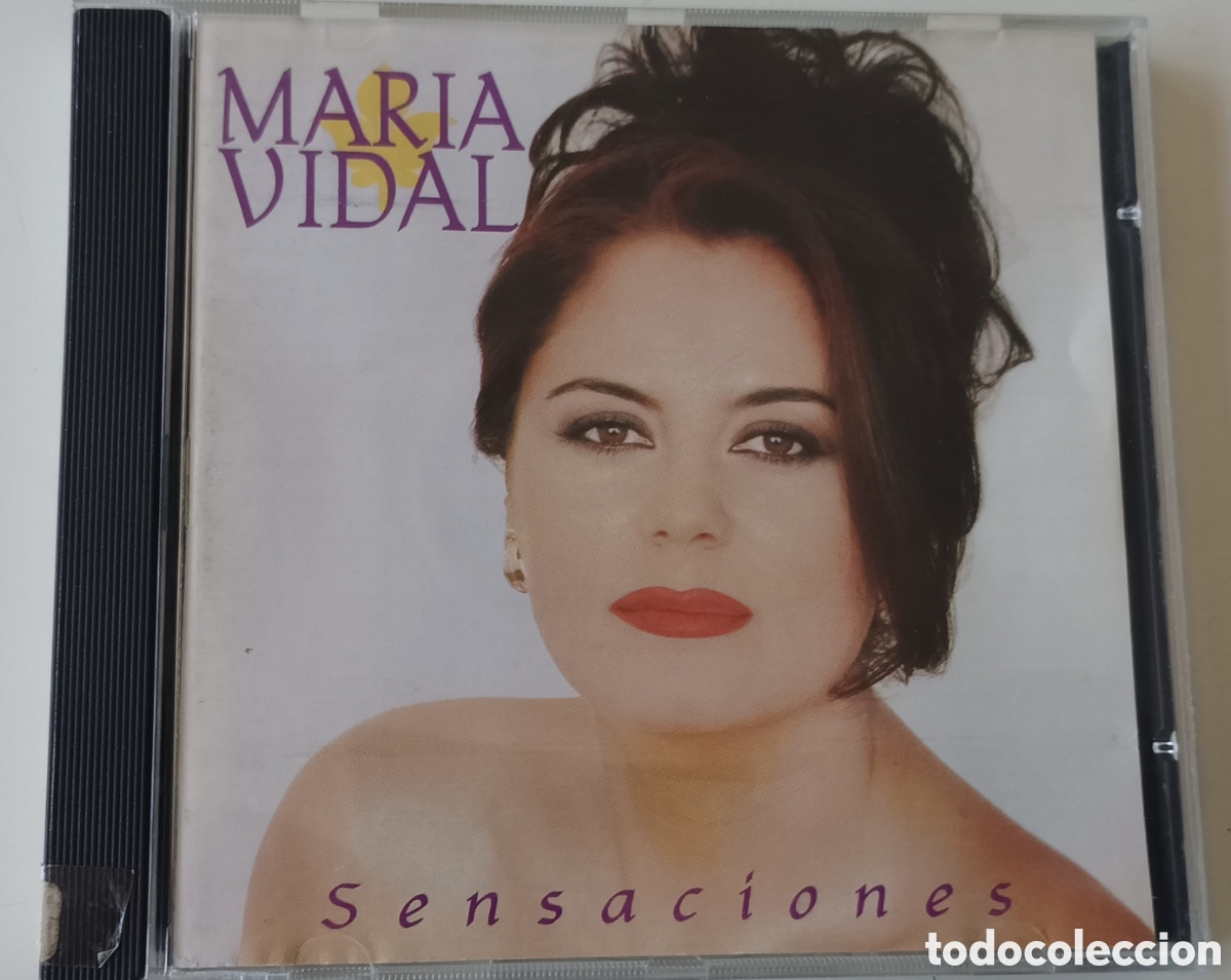 CDs de m&uacute;sica: Mar&iacute;a Vidal - Sensaciones - Foto 1