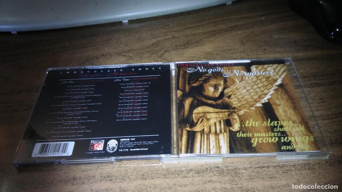 CDs de m&uacute;sica: IMMACULATE FOOLS - NO GODS...NO MASTERS (2CD 1998) - Foto 1