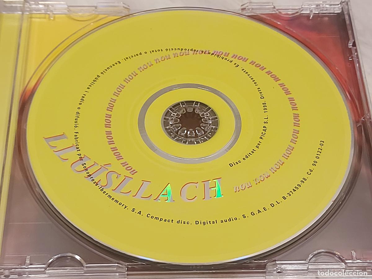 CDs de m&uacute;sica: LLU&Iacute;S LLACH / 9 / CD-PICAP-2003 / 9 TEMAS / DE LUJO. - Foto 2