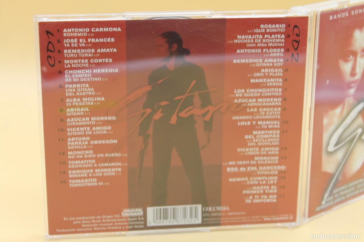 CDs de m&uacute;sica: GITANO BANDA SONORA ORIGINAL BSO DOBLE CD - Foto 3