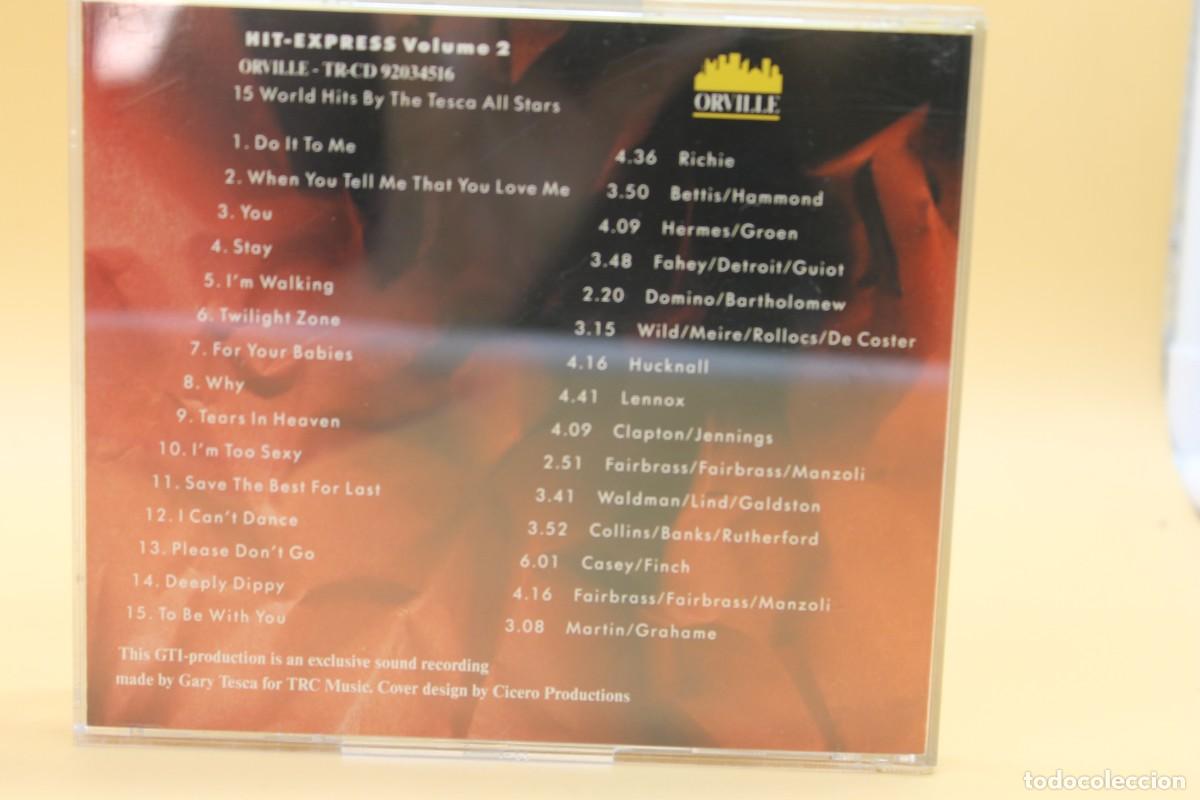CDs de m&uacute;sica: HIT-EXPRES CD VOLUMEN 1Y2 - Foto 5