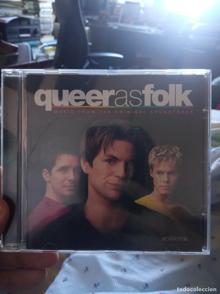 CDs de m&uacute;sica: Queer as folk BSO de la serie de TV - Foto 1