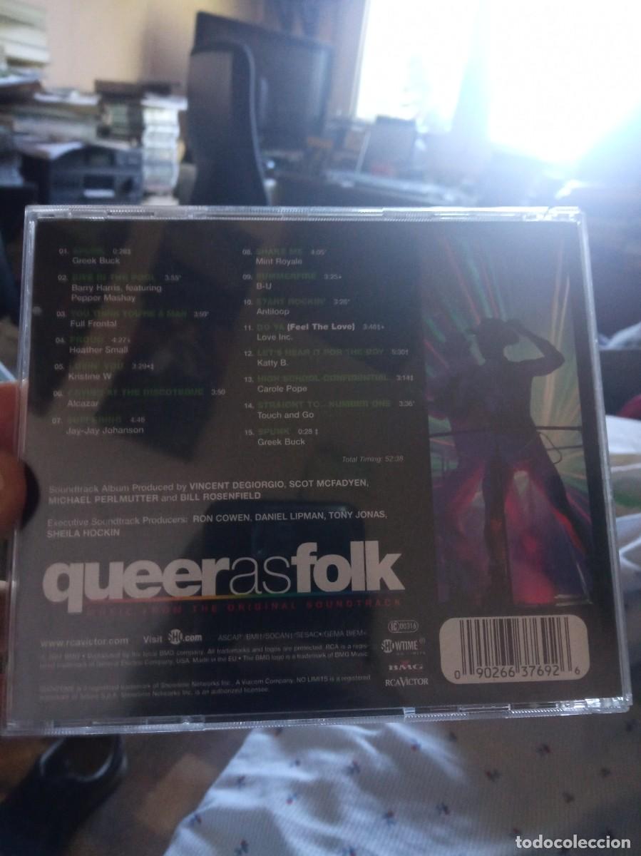 CDs de m&uacute;sica: Queer as folk BSO de la serie de TV - Foto 2