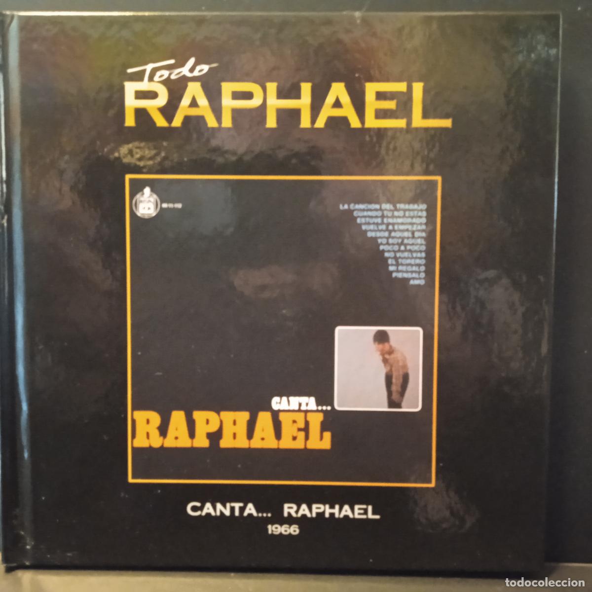 CDs de m&uacute;sica: TODO RAPHAEL 1. CANTA&hellip; RAPHAEL (1966) - PLANETA DEAGOSTINI - LIBRO-CD 2012 PEPETO - Foto 1