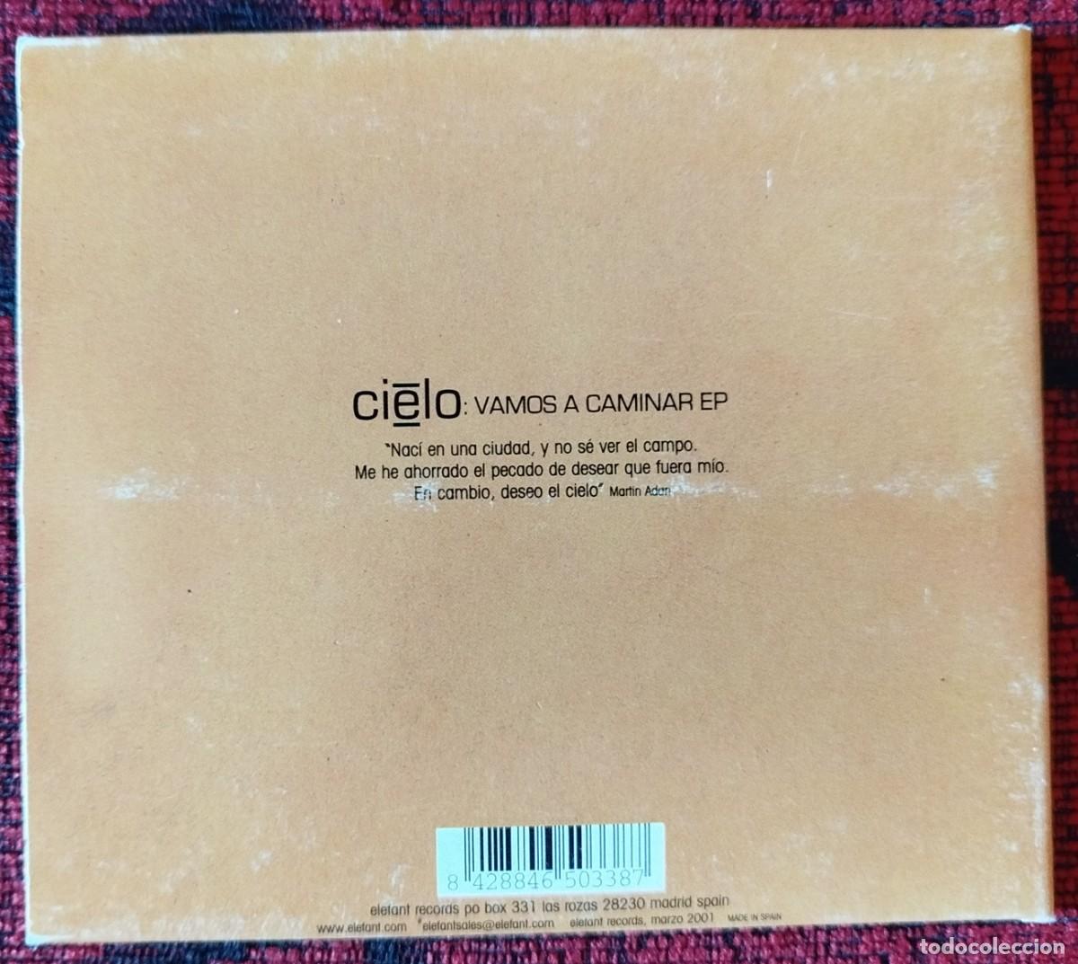 CDs de m&uacute;sica: CIELO ** Vamos A Caminar ** CD EP 2001 - Foto 2