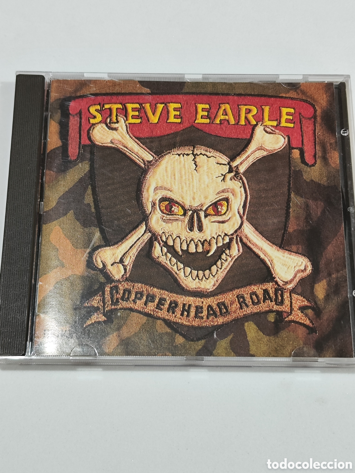 CDs de m&uacute;sica: STEVE EARLE copperhead road CD - Foto 1
