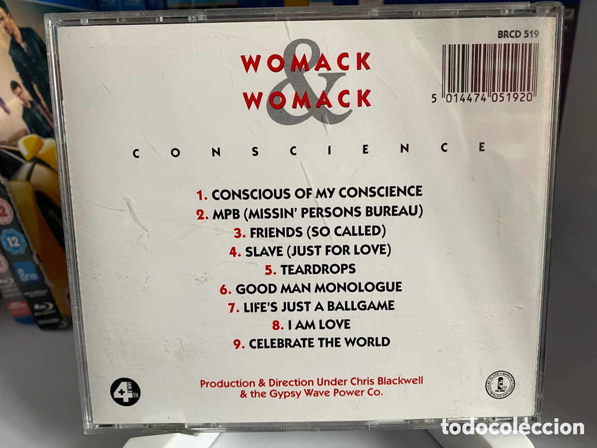 CDs de m&uacute;sica: Womack & Womack - Conscience (CD, Album) - Foto 2