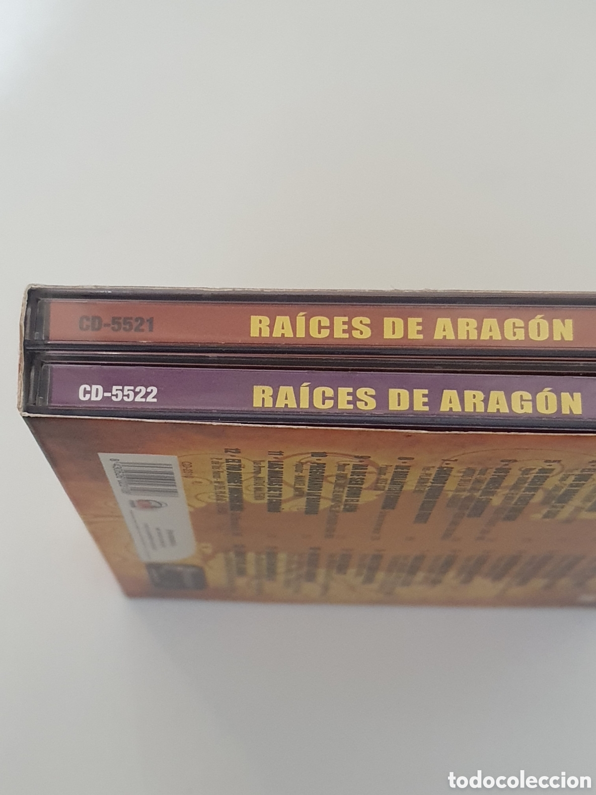 CDs de m&uacute;sica: Cd-7, Ra&iacute;ces De Arag&oacute;n, X 2 Cds, Como Nuevo. - Foto 6