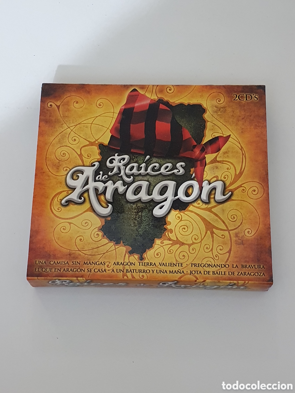 CDs de m&uacute;sica: Cd-7, Ra&iacute;ces De Arag&oacute;n, X 2 Cds, Como Nuevo. - Foto 1