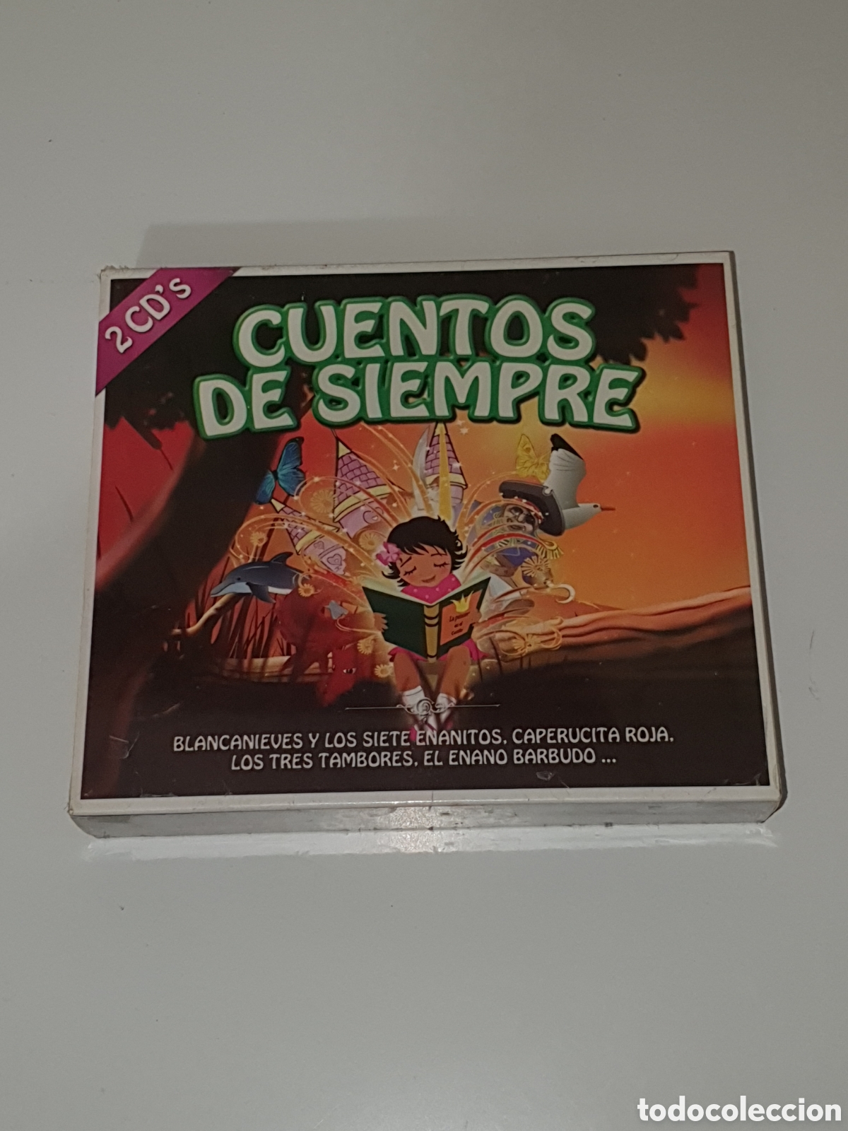 CDs de m&uacute;sica: 8-Cd, Cuentos De Siempre, X 2 Cd's, Nuevos, Precintado Original Sin Estrenar Ni Usar.